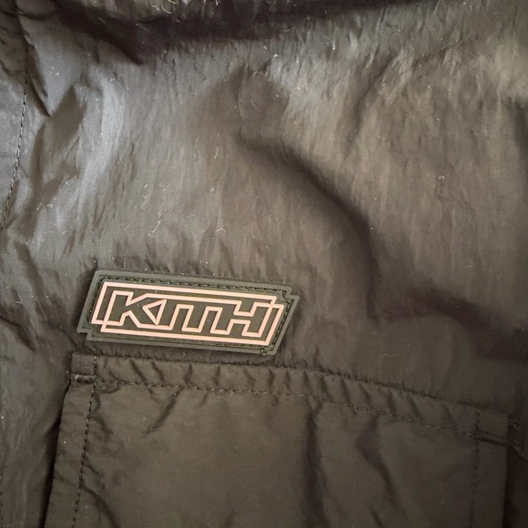 Kith Kids Black Mesh windbreaker set Jacket shorts - Picture 3 of 4